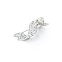 Monture Mauboussin | Broche diamants | Diamond brooch | Fine Jewels Online | 2022 | Sotheby's