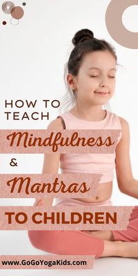 Yoga is a lifelong practice. It is no secret that many children learn best when they are moving. As a school teacher and children’s yoga instructor, I understand that when movement and affirmations are tied together, it can be a powerful way to help children learn. #yoga #pose #lesson #training #tips #mantras