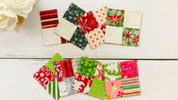 How to Make Folded Fabric Coasters and Pot Holders: Easy Sewing Pattern