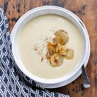 Easy Creamy Jerusalem Artichoke Soup