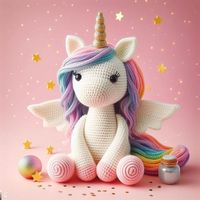 Crochet Unicorn Magic Amigurumi Pattern Step By Step