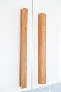 oak wood door and drawer handles by lelloliving | notonthehighstreet.com