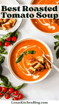 There's nothing quite like a bowl of roasted tomato soup to warm your soul when the weather is cold! This recipe features the rich, sun-kissed flavors of Campari tomatoes, coupled with garlic, onion, and a medley of herbs.