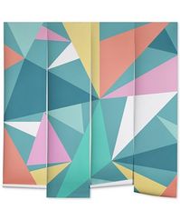 Deny Designs Old Art Studio Modern Geometric No.49 8'x8' Wall Mural & Reviews - Wallpaper - Home Decor - Macy's