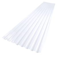 Protect & cover your outdoor space with SUNTUF corrugated roofing panels. Made of virtually unbreakable polycarbonate, these DIY roofing sheets are lightweight, block all UV rays, and can be installed