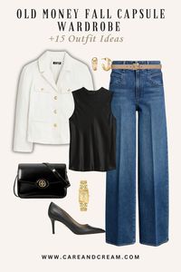 Elevate your fall style with our old money fall capsule wardrobe blog post. It offers 15 chic outfit ideas that encapsulate the old money fall fashion aesthetic. Discover fall wardrobe essentials that blend timeless elegance with the latest fall style. Go from casual to classy using our old money fall wardrobe guide. Plus: old money fall outfits, autumn outfits.