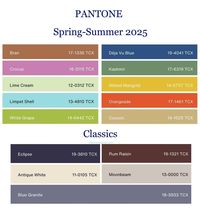 Designers and creatives, attention please! 🌈 The experts at the Pantone Color Institute have unveiled the Spring-Summer 2025 color trends.  Inspired by forests, skies, and water, the palette ranges from soft greens to deep blues, reflecting society’s longing for harmony and serenity amidst chaos.  Let’s stay on trend together! 🌿💧  #Pantone2025 #ColorTrends #DesignInspiration #Creativity