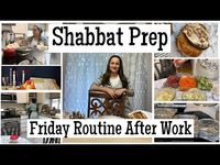 Shabbat Prep|| Friday After Work Routine||How We Celebrate Shabbat|| Orthodox Jewish|| Sonya’s Prep - YouTube