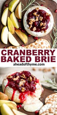 Cranberry Baked Brie