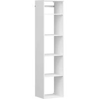 ClosetMaid Style+ 17 in. W White Hanging Wood Closet Tower 1780 - The Home Depot