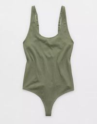 Superchill Seamless Rib Scoop Bodysuit