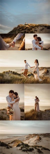 A Sunset Couple Shoot In The Sand Dunes - We Are The Wanderers