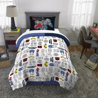 Transformers Kids Comforter and Pillowcase, 2-Piece Set, Twin/Full, Reversible, Hasbro - Walmart.com