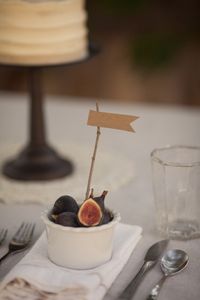 place card fruit favor