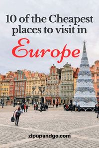 Find out list of the cheapest places to travel in Europe, including top things to do in Europe, hottest travel destinations and travel ideas to tour Europe! Make these your travel bucket list. We share best places to stay with budget accommodation options and good places to feast on delicious food. When to book flights when you are broke or on a budget. #europetraveltips #cheapestplaceeurope #exploreeurope #visiteurope #traveldestinationbucketlist #citiestovisit #traveleurope #thingstodoineurope