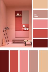 A delightful palette of colors that will accentuate the sophisticated and romantically austere teenage girls. The combination of pink and wine shades will fill the room with sophistication and warmth, while delicate pastel colors will help add incredible chic and aesthetics to the ensemble of monochrome tones.

 Photo by Jean-Philippe Delberghe.