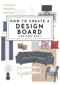 How to Create a Design Board (the easy way!) - The Homes I Have Made