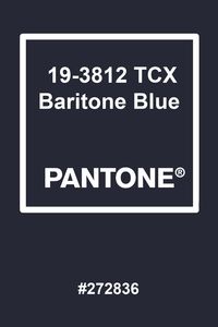 Pantone Baritone Blue