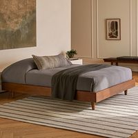 Basi Full Bed Frame - Walnut