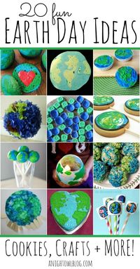 Did you know that Earth Day is April 22nd? If you’d like to celebrate, what better than some sweet treats or fun crafts? We’ve rounded up some FUN Earth Day cookies, crafts and more for you to make this Earth Day a special day! | found on A Night Owl's blog