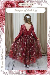 Get ready to fall in love with our Floral Burgundy Flower Girl Dress - the perfect blend of elegance and whimsy for your fall wedding. Designed with an enchanting mix of floral and burgundy hues, this dress will make your flower girl the belle of the ball. Let the magic of fall unfold and create a wedding to remember. Shop Now!