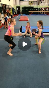 Preschool Gymnastics Ideas on Instagram: "These were some of our Rec kids getting a little leg workout awhile back. Super fun and a bit of a  challenge- if they don’t squat low enough , the rings will slide right off! #recgymnastics #gymnasticsclass #recreationalgymnastics #peideasforkids #gymnastics #kidfitness #feeltheburn #kidfit #kidstrong"