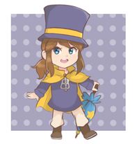 "Art for Hat Kid from a Hat in Time!" | A Hat in Time | Know Your Meme