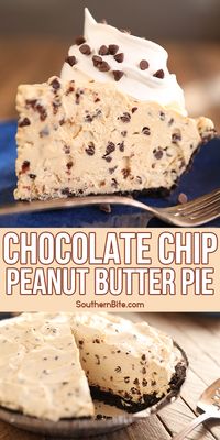 This Chocolate Chip Peanut Butter Pie is quick, easy, and crazy delicious! Made famous by Original Oyster House, this copycat recipe gives you all the same great flavor right at home.