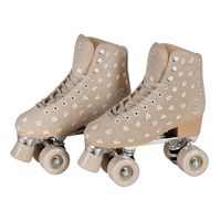 Larroudé x C7 Raffia Quad Skates, size 6 - Walmart.com