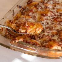 Italian Stuffed Shells with Meat Sauce and Ricotta - always from scratch