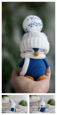 Amigurumi Small Cute Penguin Free Pattern 11