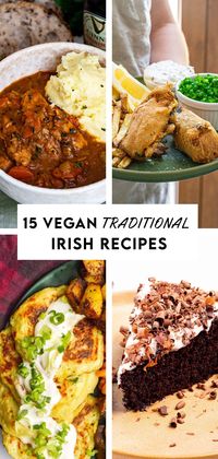 Explore 15 Vegan Irish Recipes: hearty stew, Boxty, Shepherd's Pie, Soda Bread, Colcannon, and more. For St. Patrick's Day, add Irish luck to your plant-based meals.