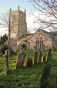 A very special place.... Budock Water village church near Falmouth Cornwall, England