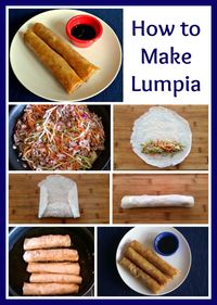 How to Make Lumpia (Filipino Egg Rolls)| Recipe|Lumpia| -via @wondermomwannab