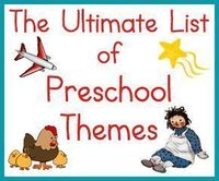 If you're not sure how to cover some of those important skills and concepts that your preschooler should know, you might want to try using themes. Preschoo