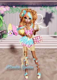 Outfit by me  #dti #roblox #dresstoimpress #inspo #gyaru #manba