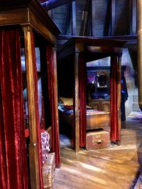 Gryffindor boys dormitory