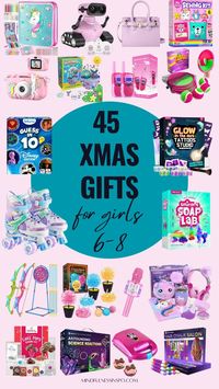 Whether she loves to explore, create, or play pretend, we’ve curated a list of the 45 most exciting Christmas gifts for 6-8 year old girls available on Amazon. From educational toys to enchanting fairy tales, these Xmas gifts are sure to spark joy and imagination. Dive in and discover treasures that will light up her world and make her feel truly special!