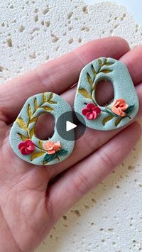 5.8K views · 503 reactions | You gotta try this! Mixing stamped vines with 3d flowers is so much fun! Honestly I only stopped because I ran out of time, but I would have kept going 🤣

Have you tried? If you are looking for tips on stamping, we have a few reels pinned at the top of our feed. We also have nice leaves and flower tutorials on our YouTube channel and Etsy store. 

Check out our huge selection of stamps and cutters i our shop 🥰🥰

#polymerclayearrings #claymould #polymerclaycutter #polymerclaytools  #polymerclaysupplies #
 #polymerclaycutters #claystamp #potterystamp #ceramicearrings #polymerclayaustralia #polyclayearrings #metalclay
#polymerclaylove #claylove #polymerclayloves  #claytools #polymerclaytools #polymerclaysupplies #phoenixandspruce #botanicalearrings #floralearri