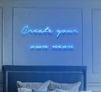 Create your own LED Neon Sign: Word Sentence Logo Custom Neon | Etsy