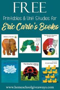 Facebook Twitter Pinterest Eric Carle books are a favorite book to read to our little ones in our home! We just adore the Eric Carle books and have a nice library of them. I prefer the sturdy, hardback ones and I always keep them low on a shelf right at eye level for my kidsRead More