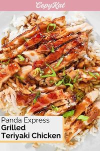 Learn how to make Teriyaki Chicken like Panda Express with this easy copycat recipe. Enjoy the best chicken thighs with homemade teriyaki sauce for dinner. Serve Panda Express Grilled Teriyaki Chicken with steamed or fried rice for a tasty Chinese meal.