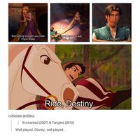 Tangled, Enchanted, Disney, film, Easter eggs