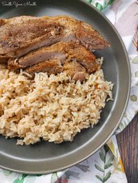 Baked Country-Style Ribs & Rice