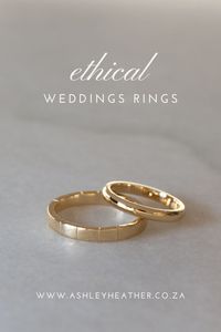 Your wedding rings should be as unique as your love story. Custom handmade wedding rings in gold recycled from discarded electronics. Throwing a sustainable, zero-waste, and ethical wedding does not have to feel daunting. A great place to start is with eco-friendly gold wedding rings. Organic, rustic and  minimalist wedding bands to suit your style.  #ethicaljewelry #weddingring #engagementring #everydayring #myethicaldreamring