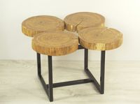 Handmade industrail lofts style side table of by FreeTreeStudio | see more at https://www.etsy.com/shop/FreeTreeStudio