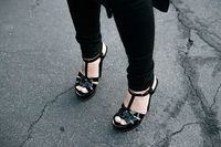 Saint Laurent Tribute Sandals