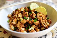 Spicey Cauliflower Stirfry