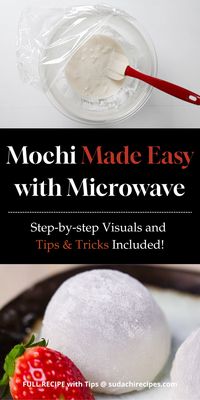 Discover the ease of making sweet mochi at home using your microwave. This recipe breaks down the process into simple, manageable steps, ensuring you can enjoy delicious mochi anytime. A delightful way to explore Japanese desserts without too much hassle.