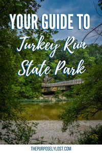 Spend a day outside exploring the many things to do at Turkey Run State Park in Marshall, Indiana like hiking, canoeing, camping, even horseback riding!